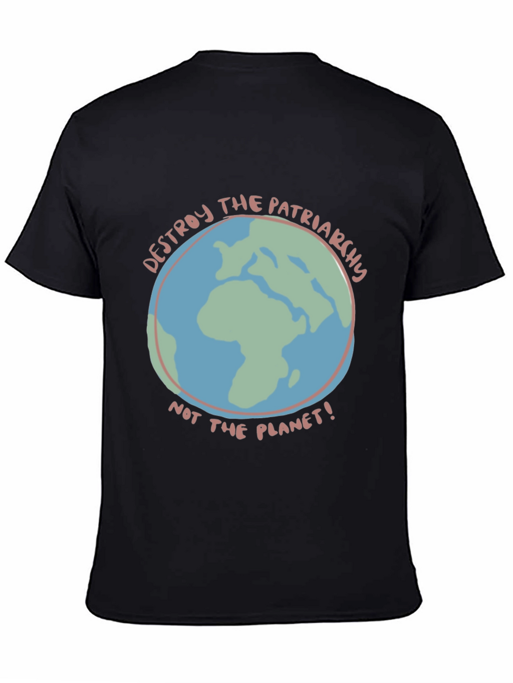 Destroy Patriarchy Earth Graphic Tee