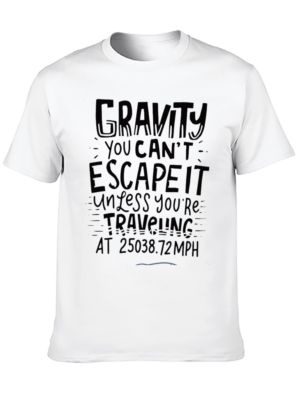 Gravity Escape Black Graphic Tee