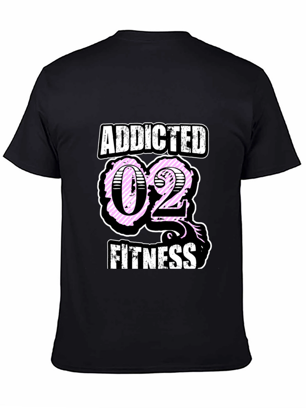 Addicted O2 Fitness T-Shirt - Stylish Workout Apparel