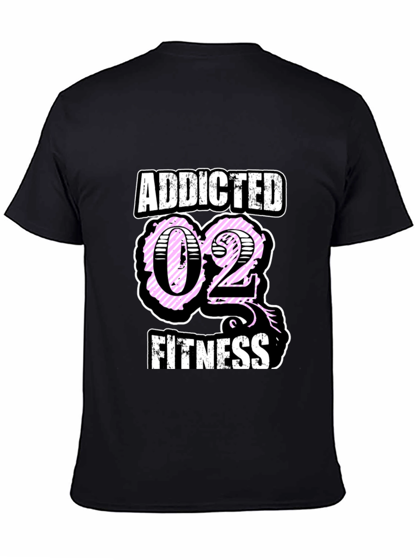 Addicted O2 Fitness T-Shirt - Stylish Workout Apparel