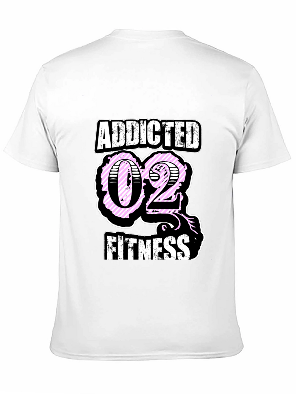 Addicted O2 Fitness T-Shirt - Stylish Workout Apparel