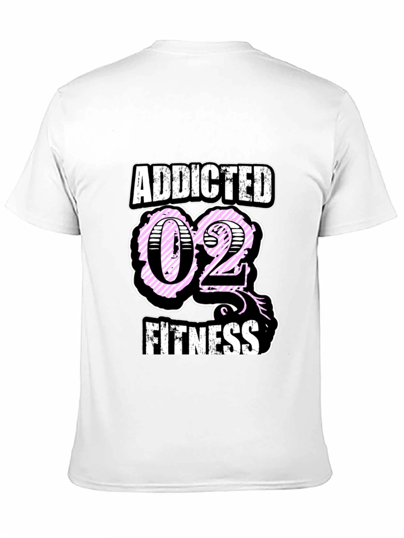 Addicted O2 Fitness T-Shirt - Stylish Workout Apparel