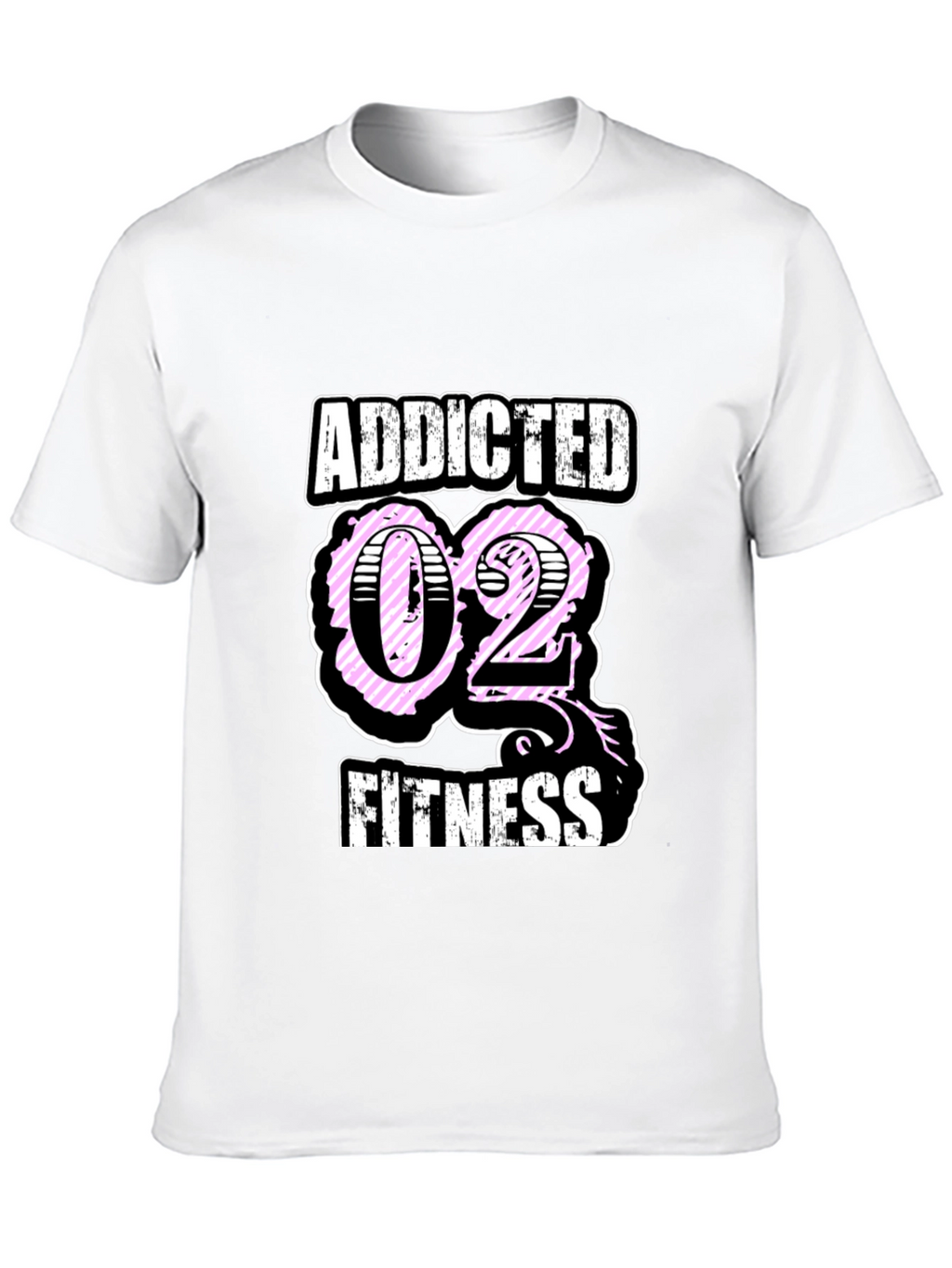 Addicted O2 Fitness T-Shirt - Stylish Workout Apparel
