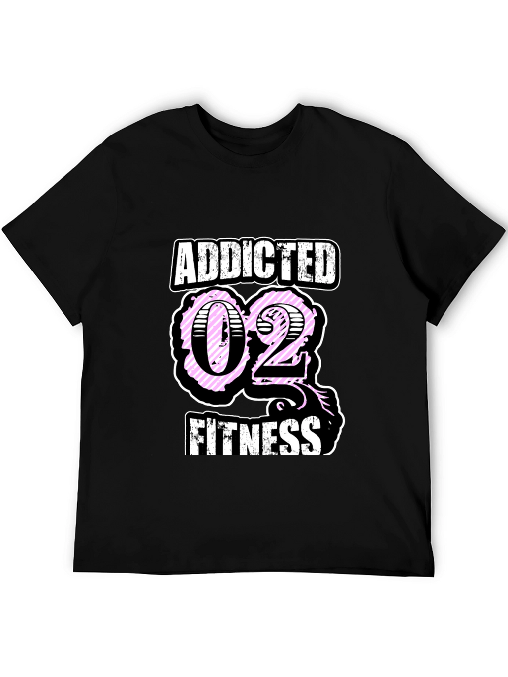Addicted O2 Fitness T-Shirt - Stylish Workout Apparel