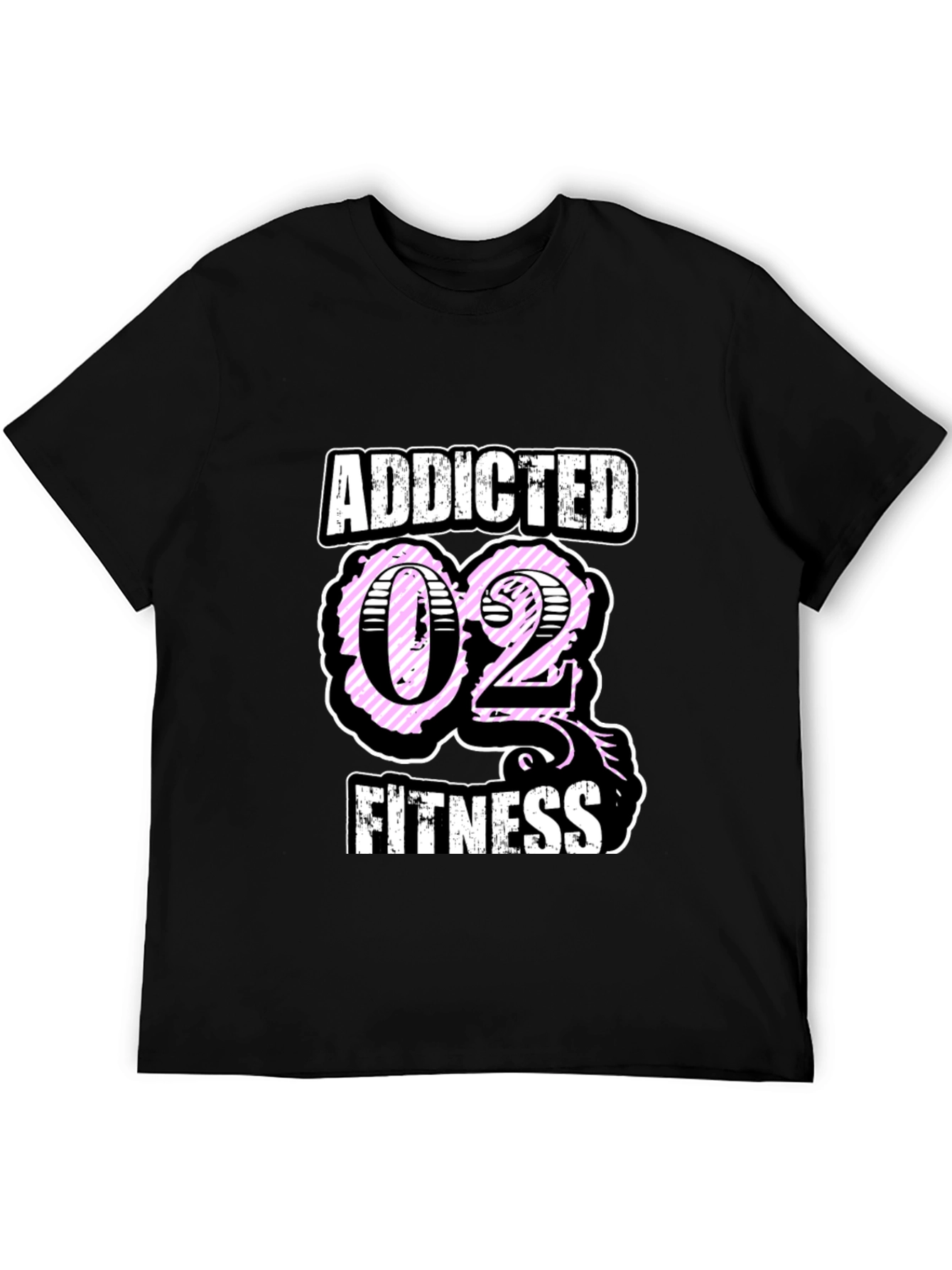 Addicted O2 Fitness T-Shirt - Stylish Workout Apparel