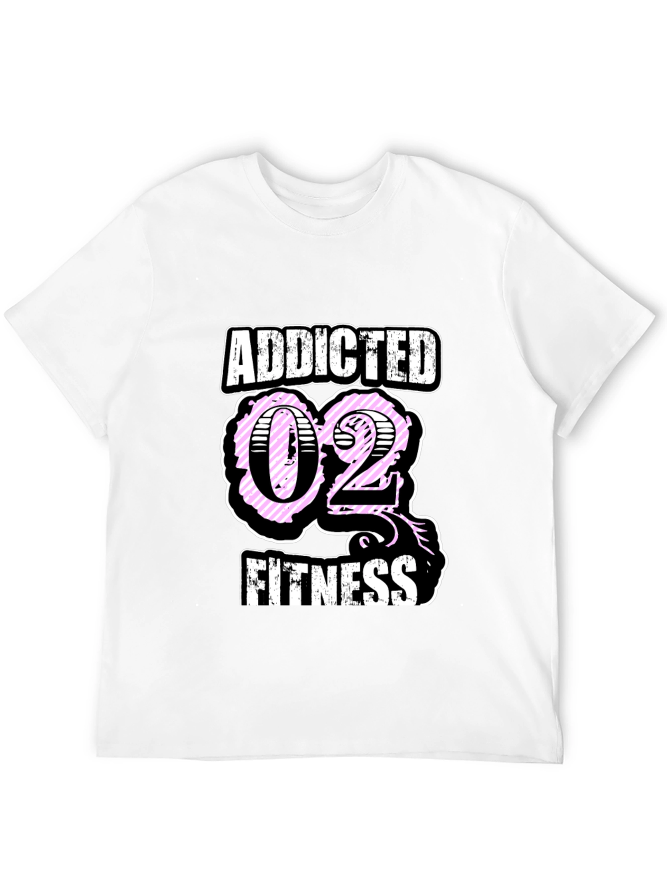 Addicted O2 Fitness T-Shirt - Stylish Workout Apparel
