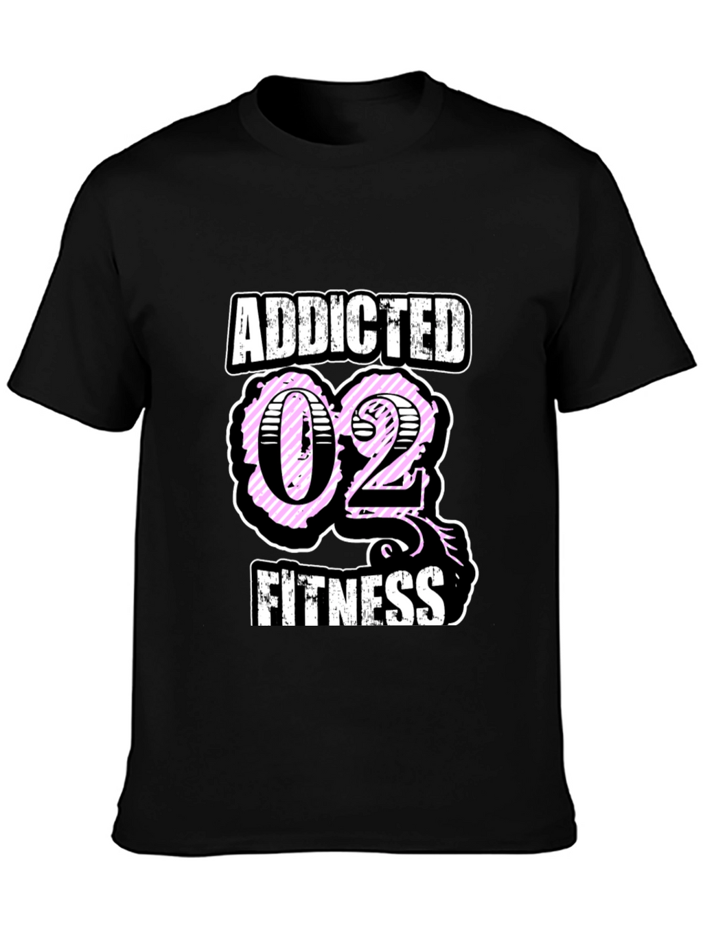 Addicted O2 Fitness T-Shirt - Stylish Workout Apparel
