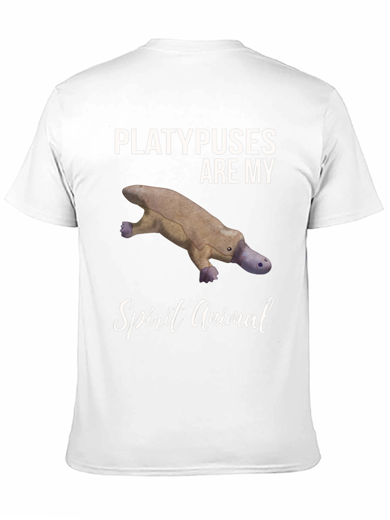 Platypus Spirit Animal Graphic Tee