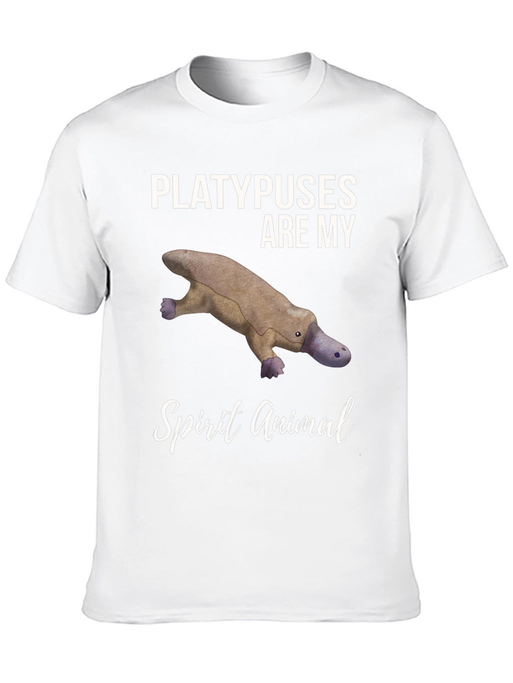 Platypus Spirit Animal Graphic Tee