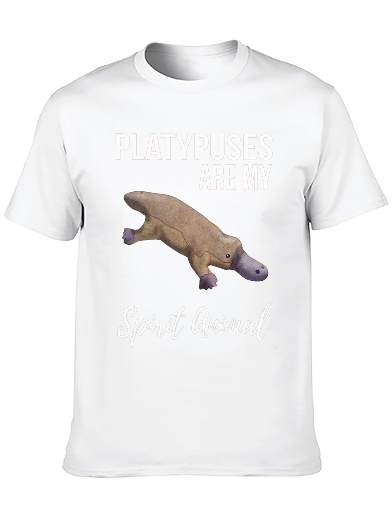 Platypus Spirit Animal Graphic Tee