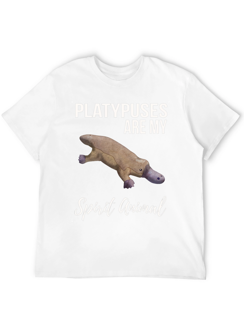 Platypus Spirit Animal Graphic Tee