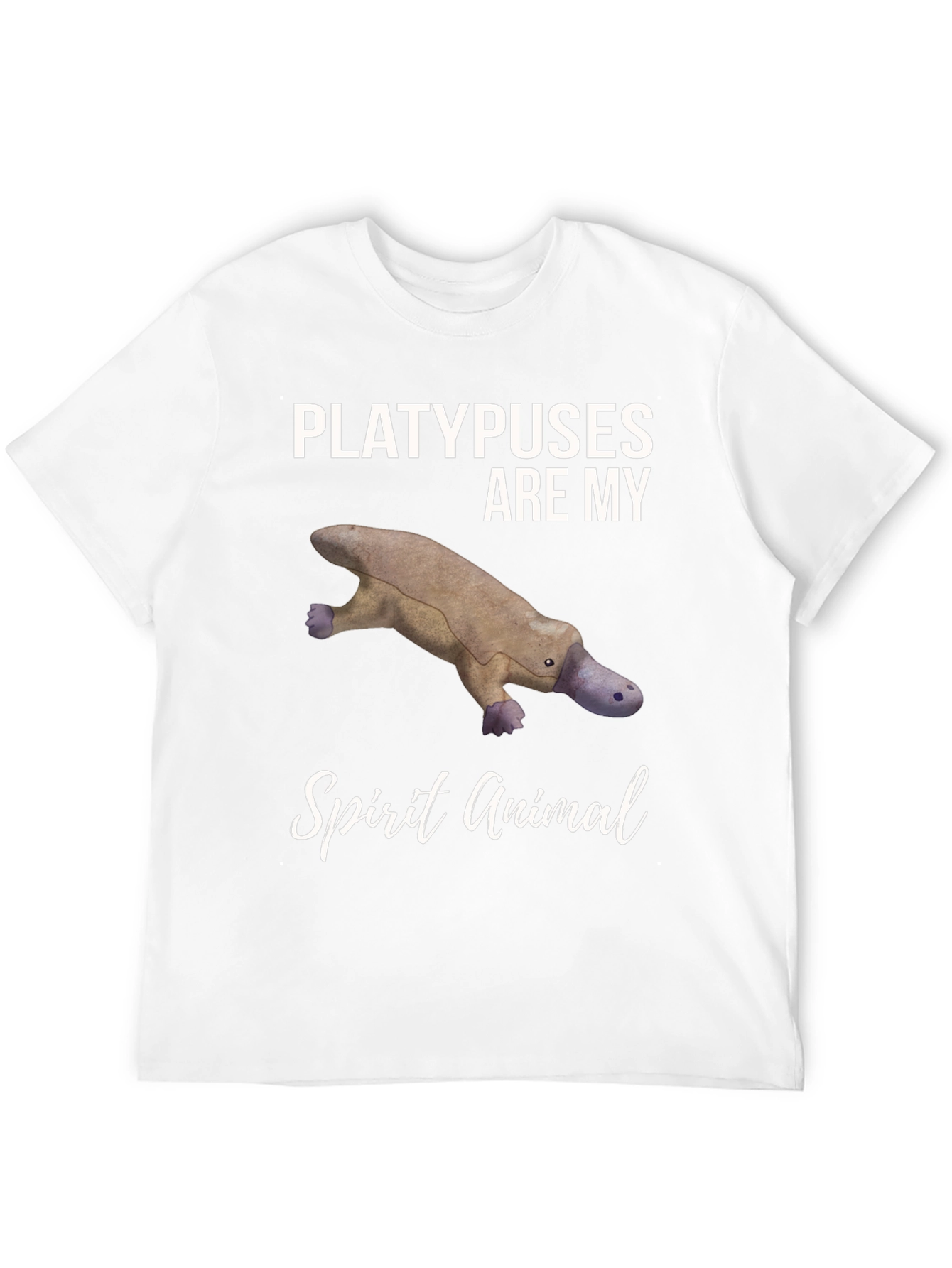 Platypus Spirit Animal Graphic Tee