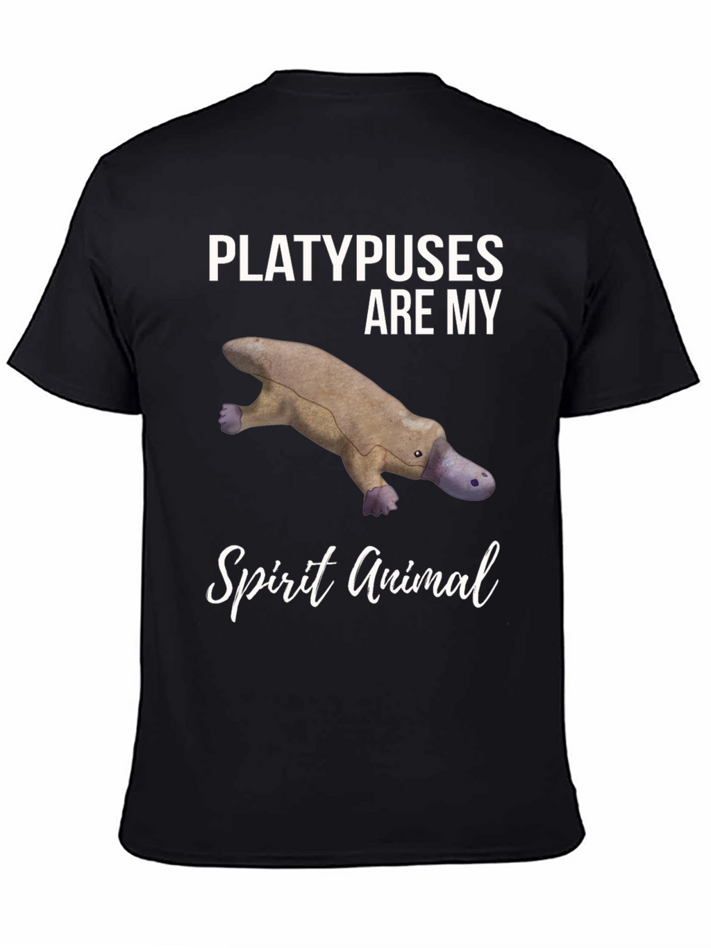 Platypus Spirit Animal Graphic Tee