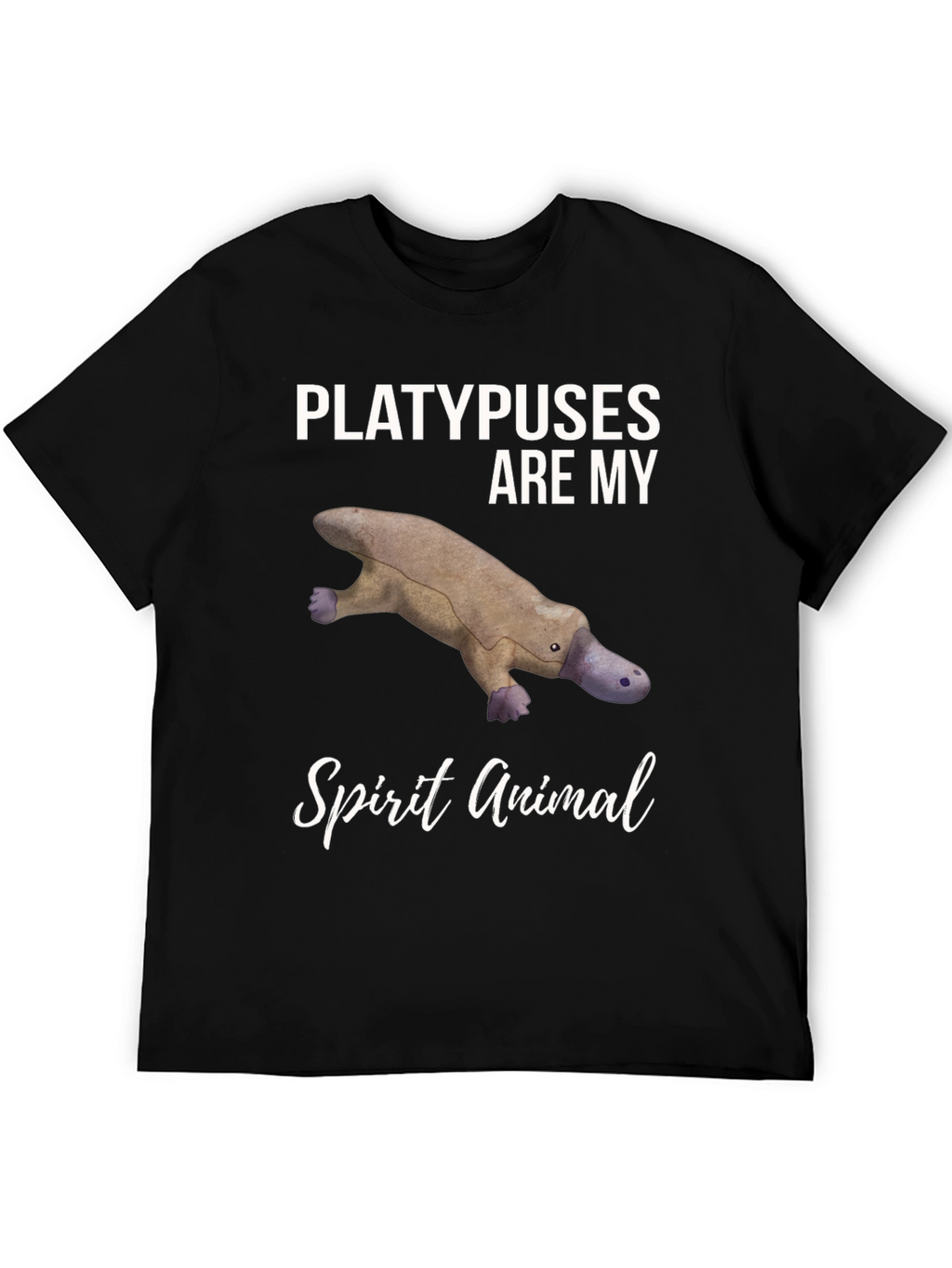 Platypus Spirit Animal Graphic Tee