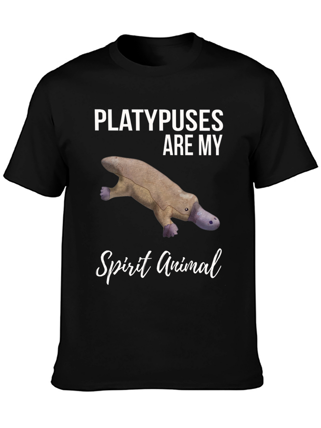 Platypus Spirit Animal Graphic Tee