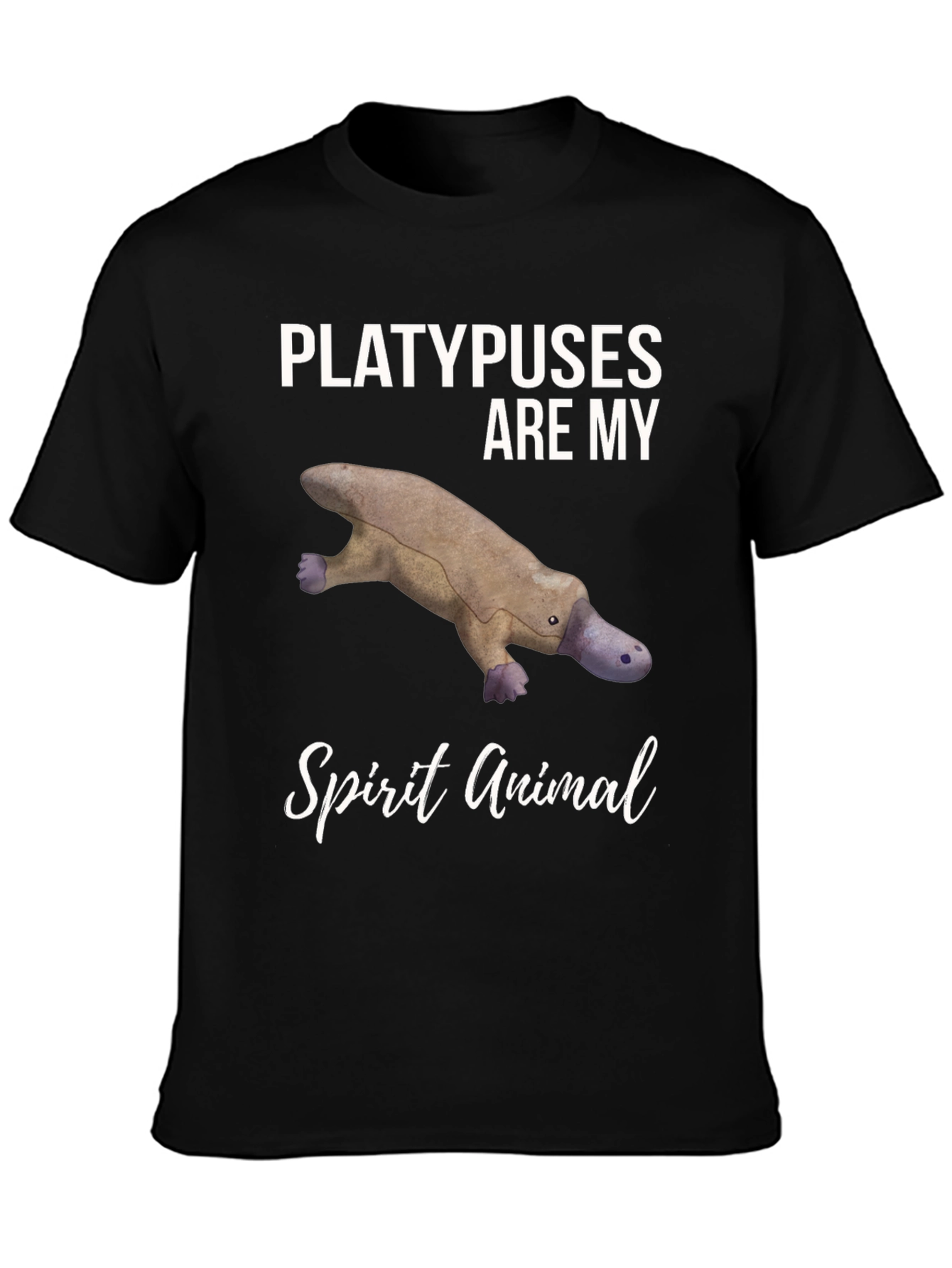 Platypus Spirit Animal Graphic Tee