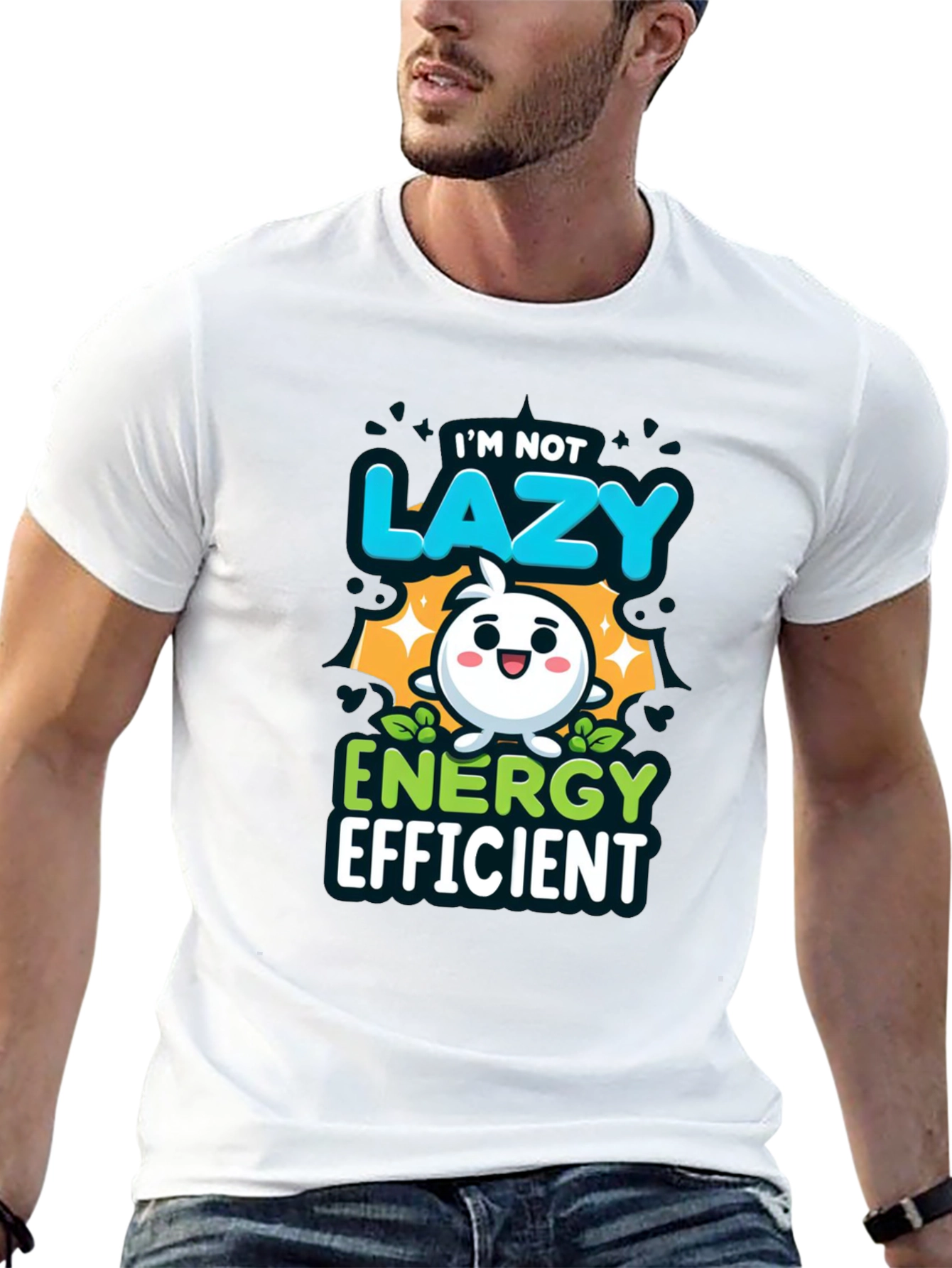 Im Not Lazy Energy Efficient Funny T-Shirt