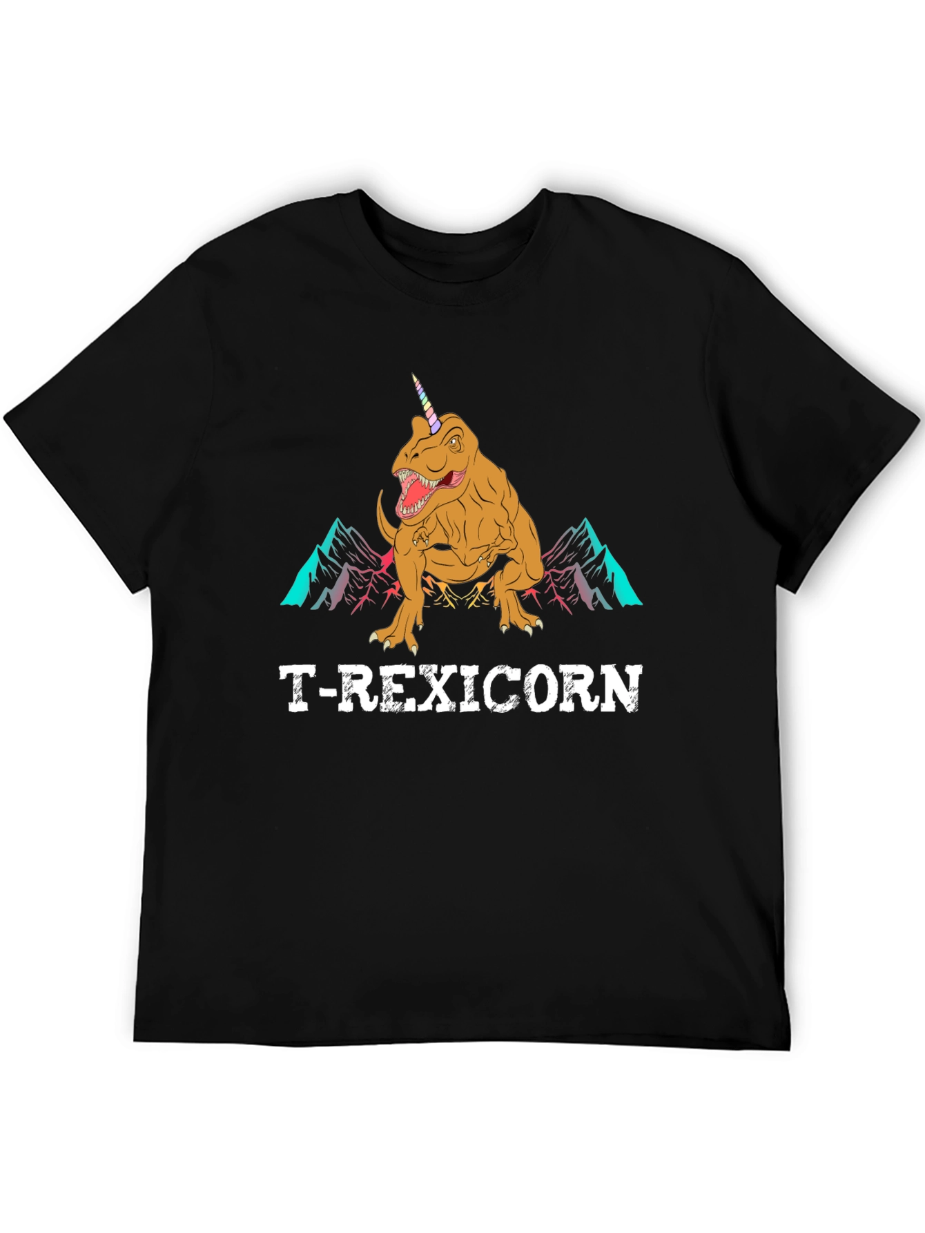 T-Rexicorn T-Shirt: Dinosaur Unicorn Funny Tee