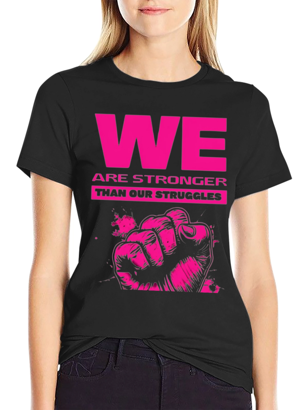 Empowering We Are Stronger Graphic Tee