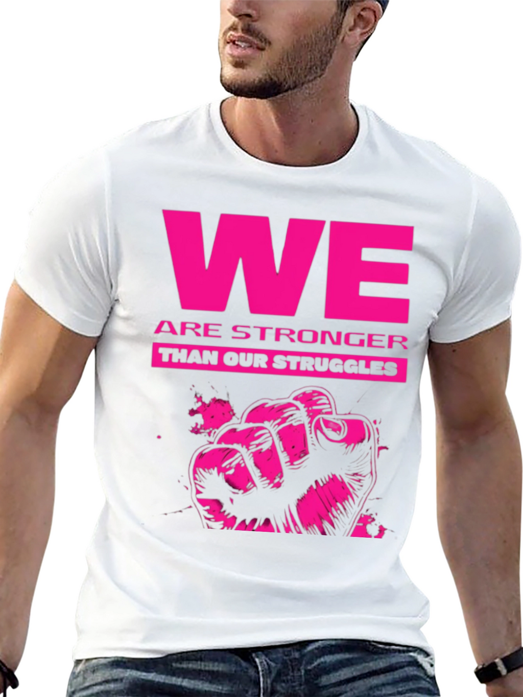 Empowering We Are Stronger Graphic Tee