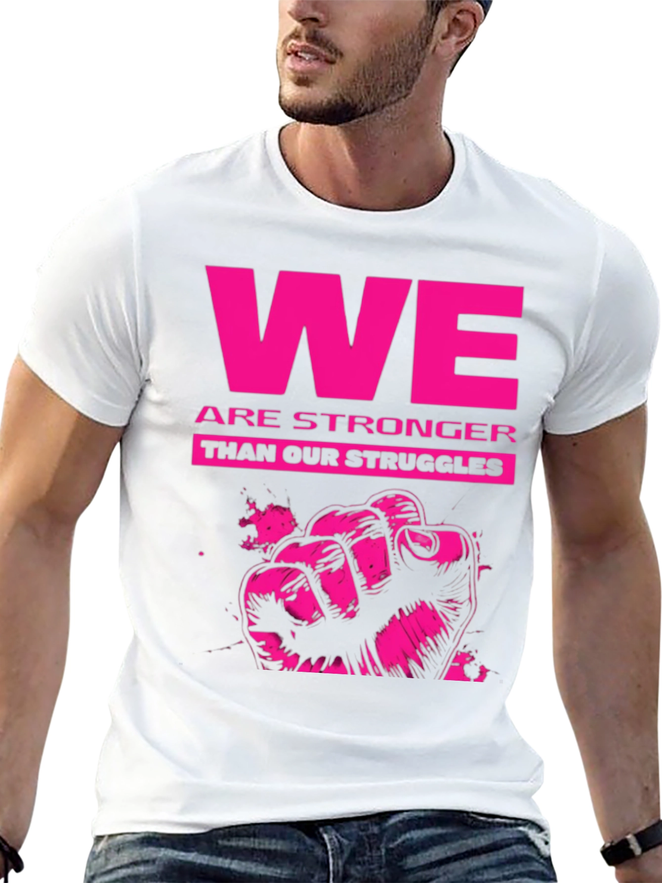 Empowering We Are Stronger Graphic Tee