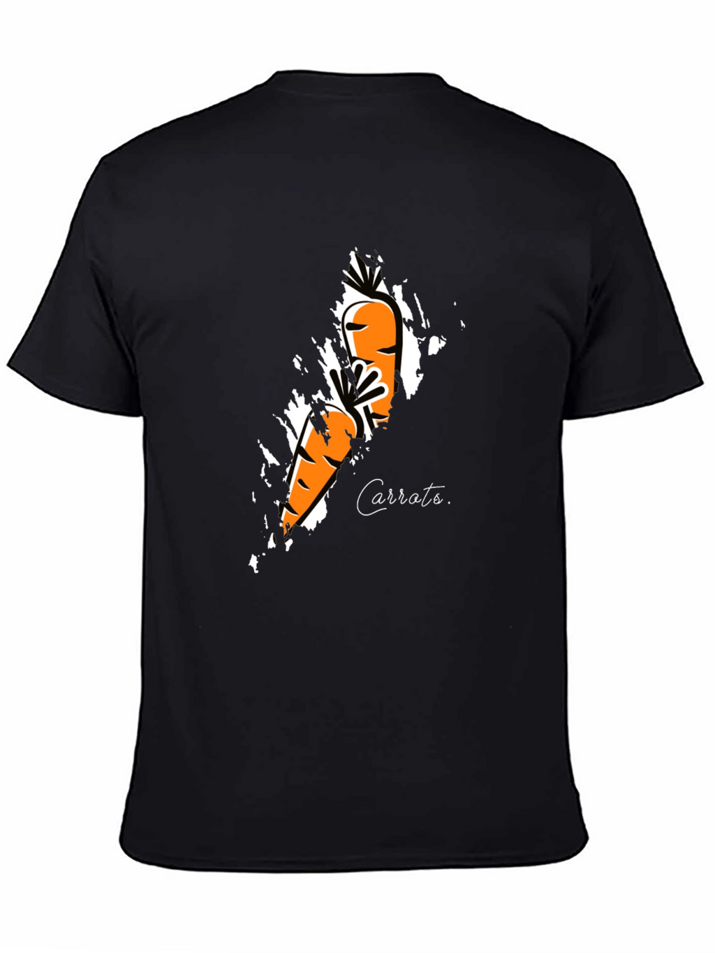 Carrots Graphic T-Shirt - Unique Artistic Design
