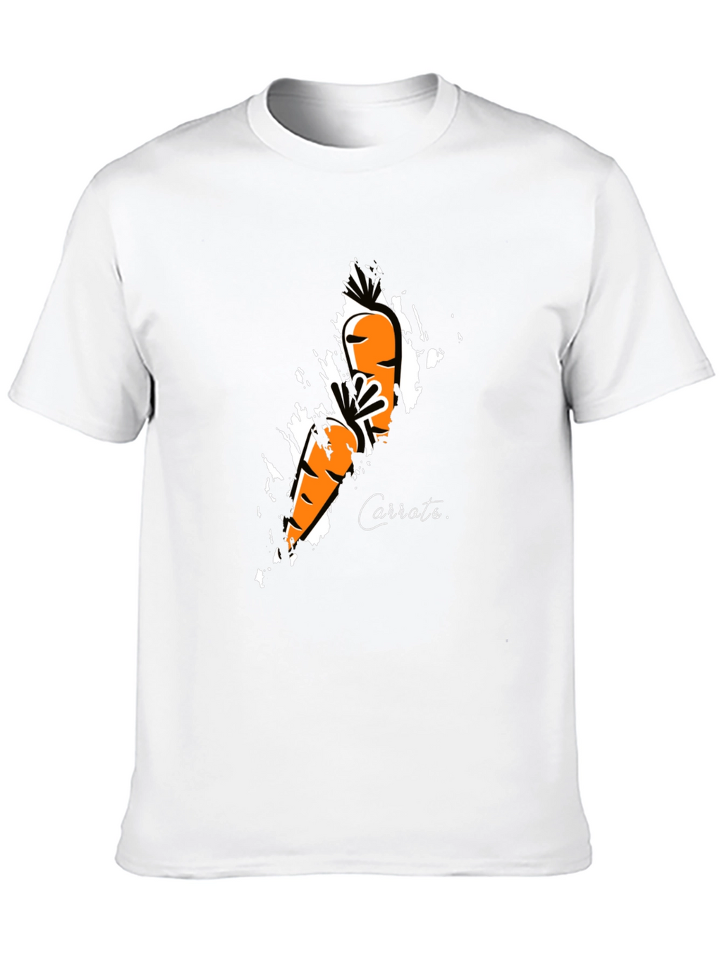 Carrots Graphic T-Shirt - Unique Artistic Design