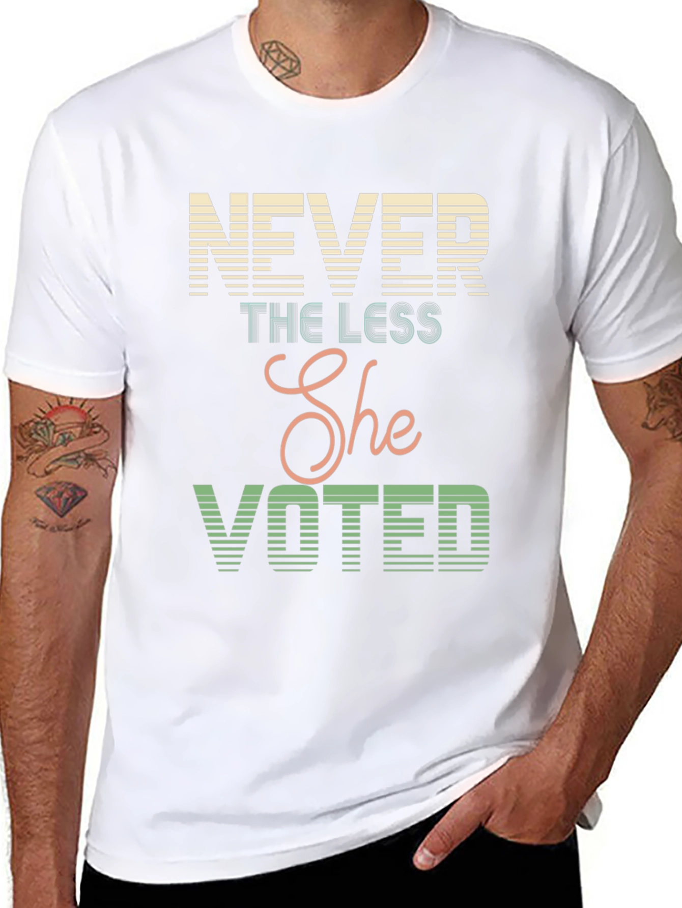 Never The Less She Voted T-Shirt