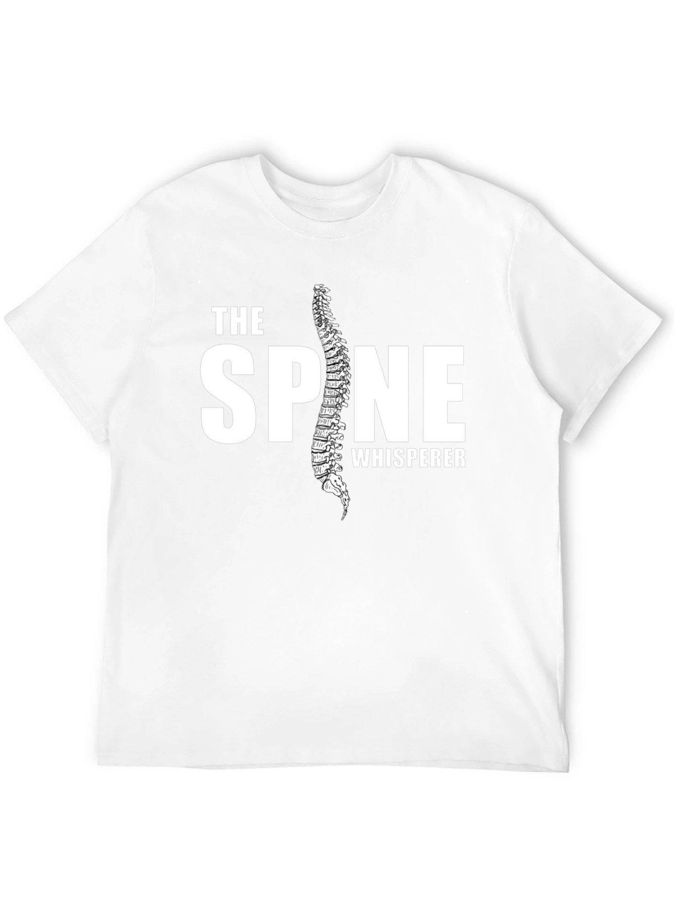 The Spine Whisperer Black T-Shirt