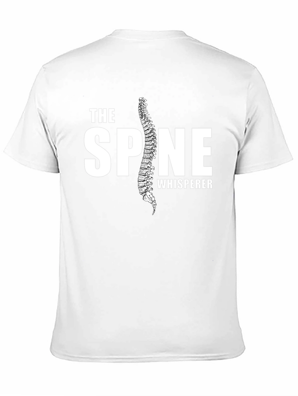 The Spine Whisperer Black T-Shirt