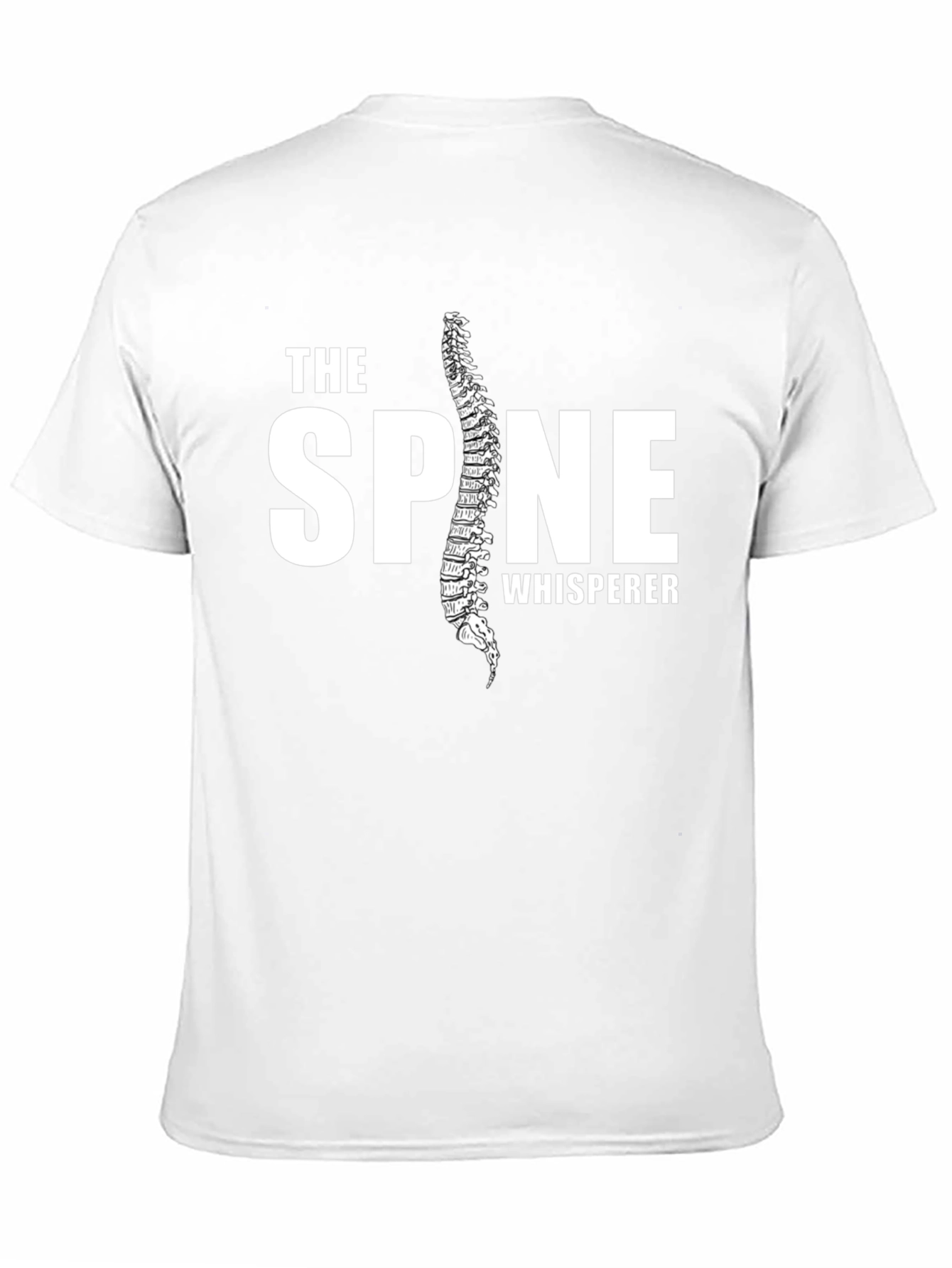 The Spine Whisperer Black T-Shirt