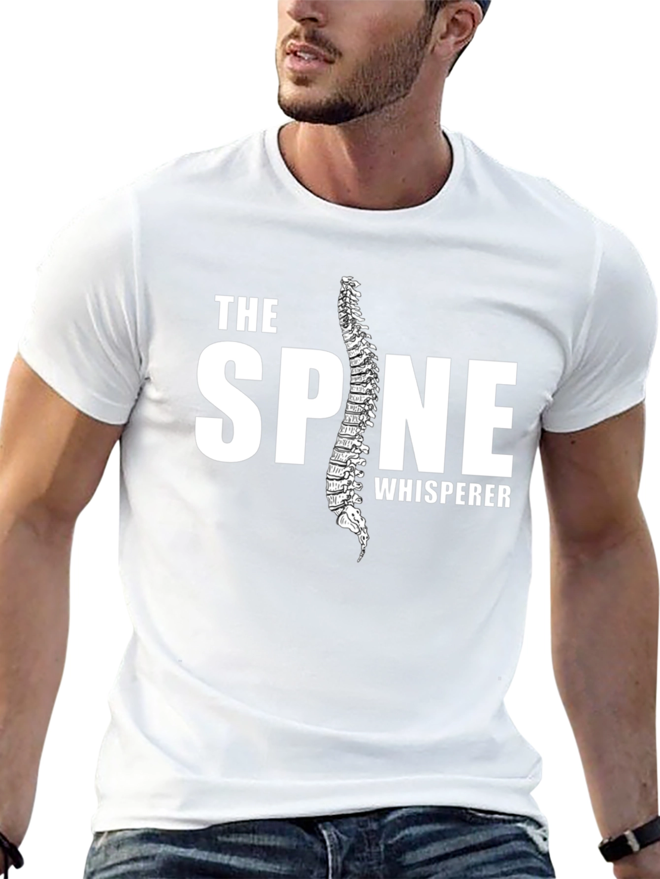 The Spine Whisperer Black T-Shirt