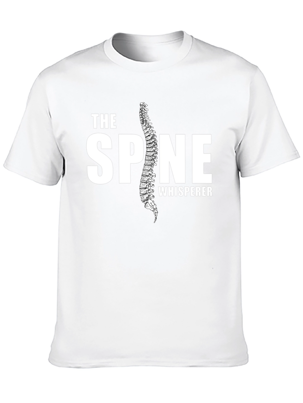 The Spine Whisperer Black T-Shirt