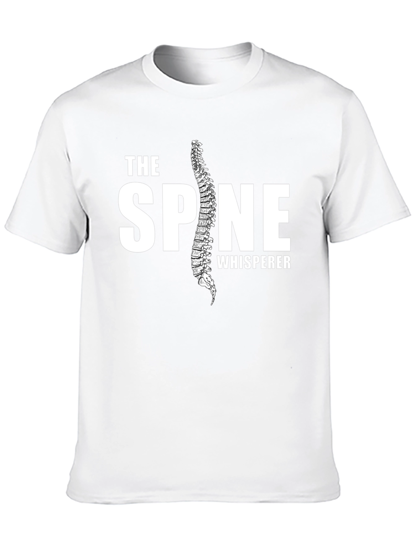 The Spine Whisperer Black T-Shirt