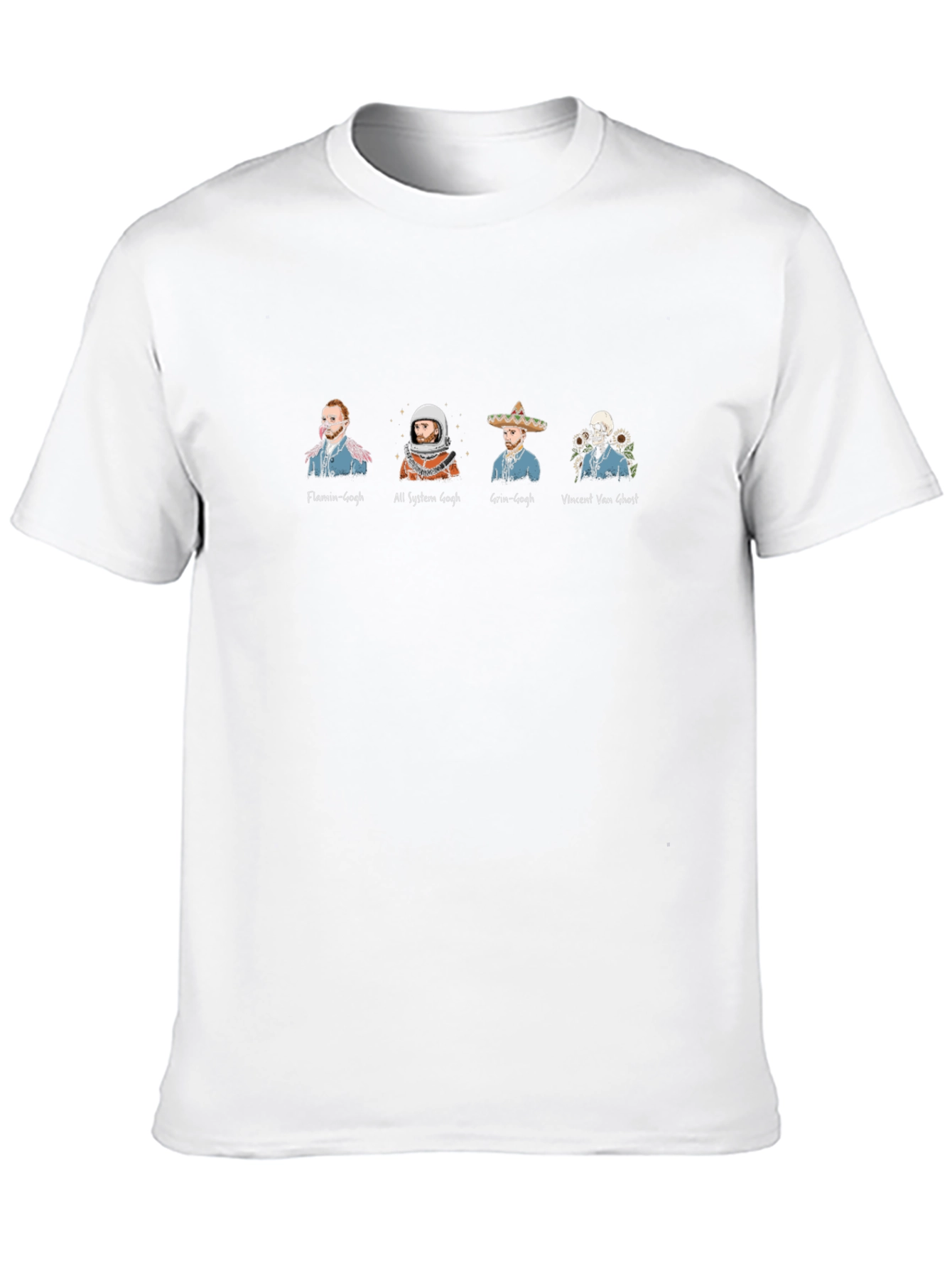 Van Gogh Evolution Black T-Shirt