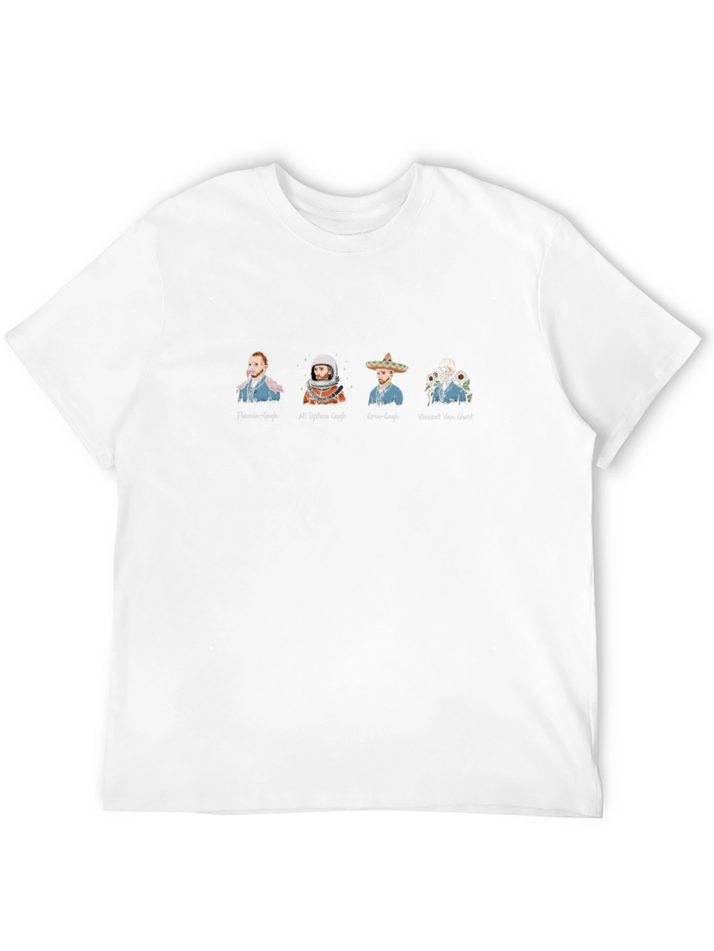 Van Gogh Evolution Black T-Shirt