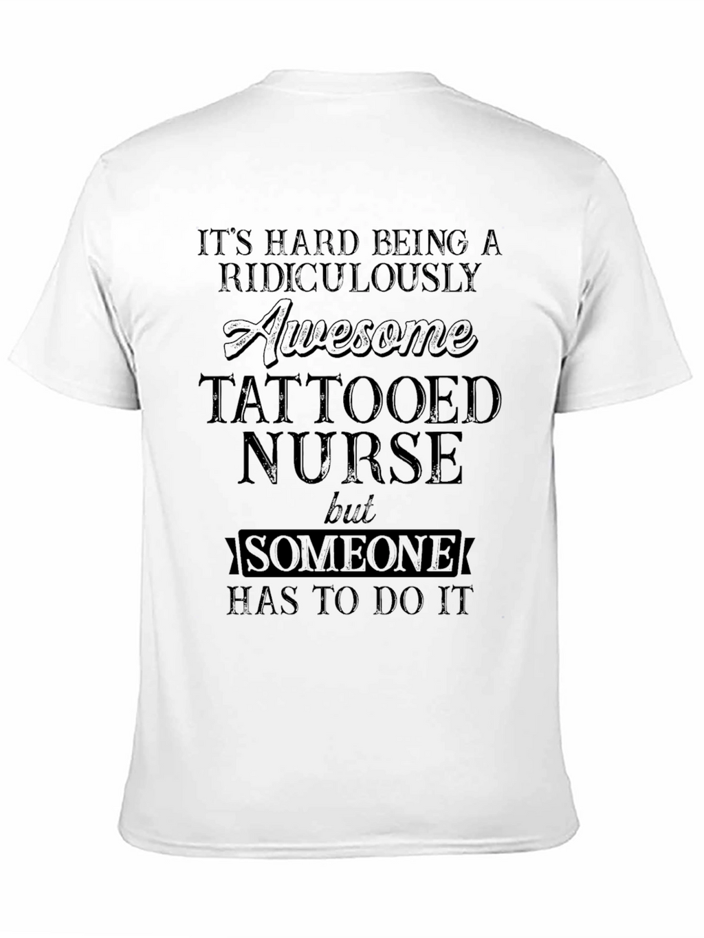 Awesome Tattooed Nurse T-Shirt