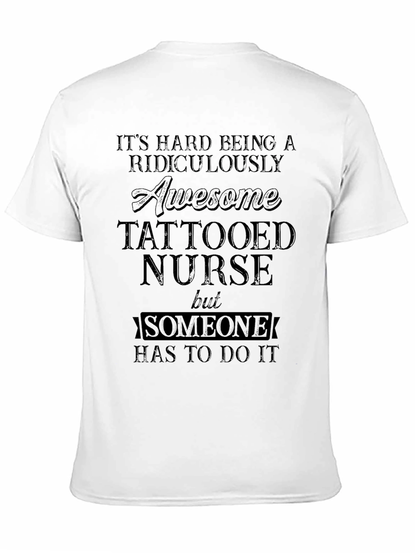 Awesome Tattooed Nurse T-Shirt