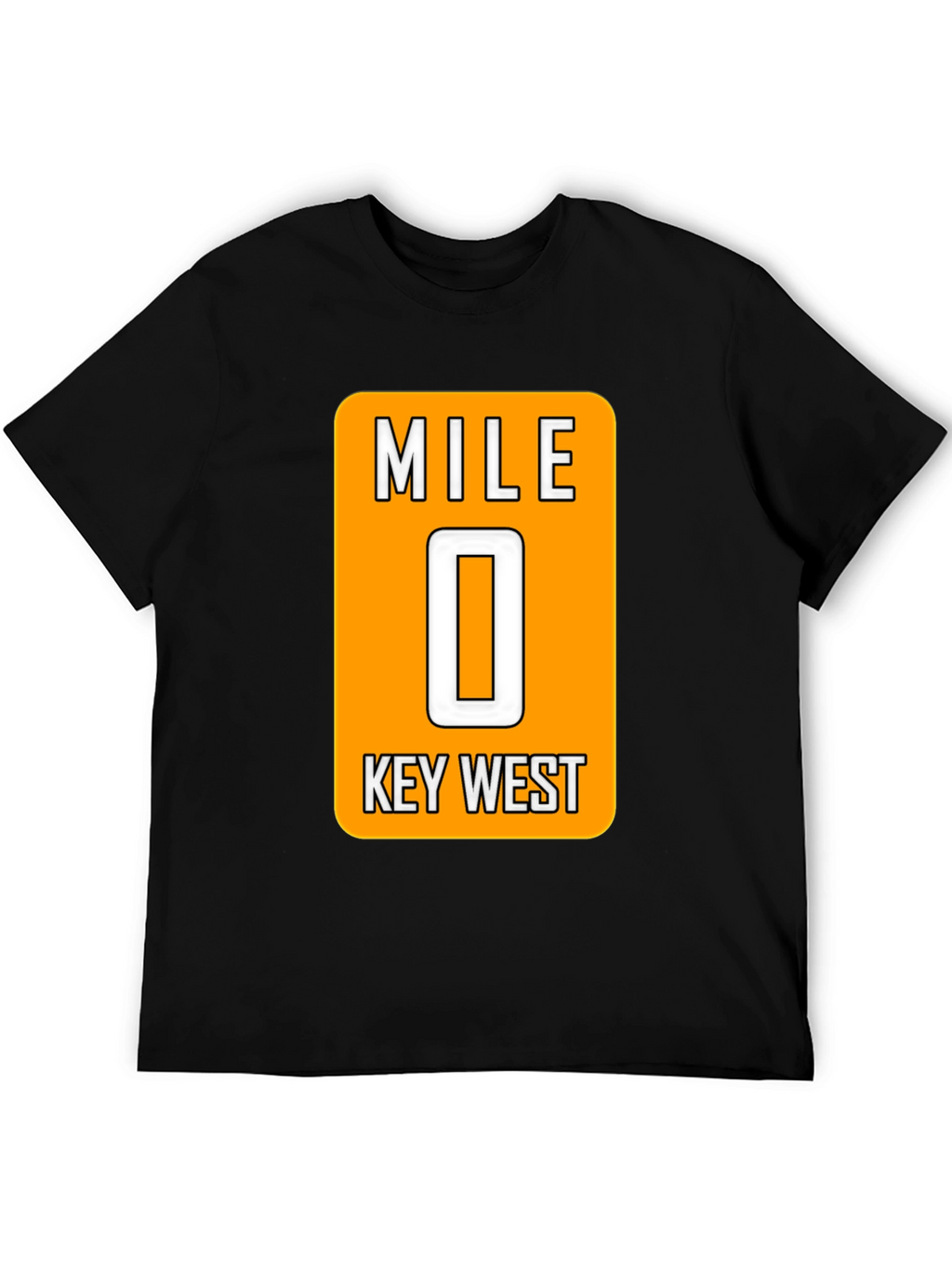 Mile 0 Key West Black T-Shirt