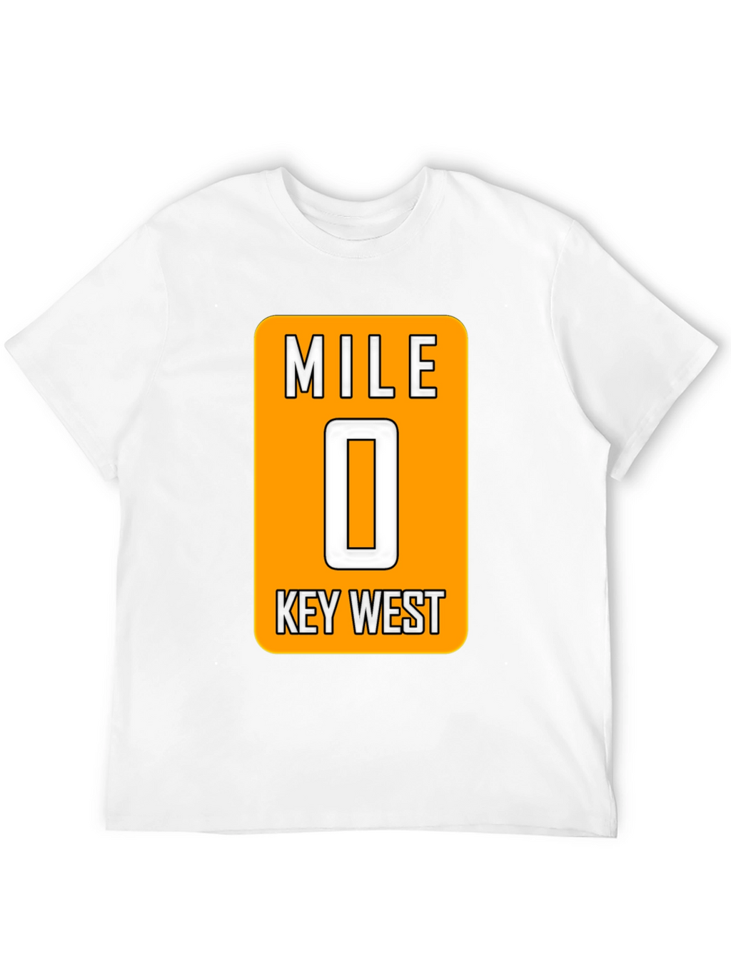 Mile 0 Key West Black T-Shirt