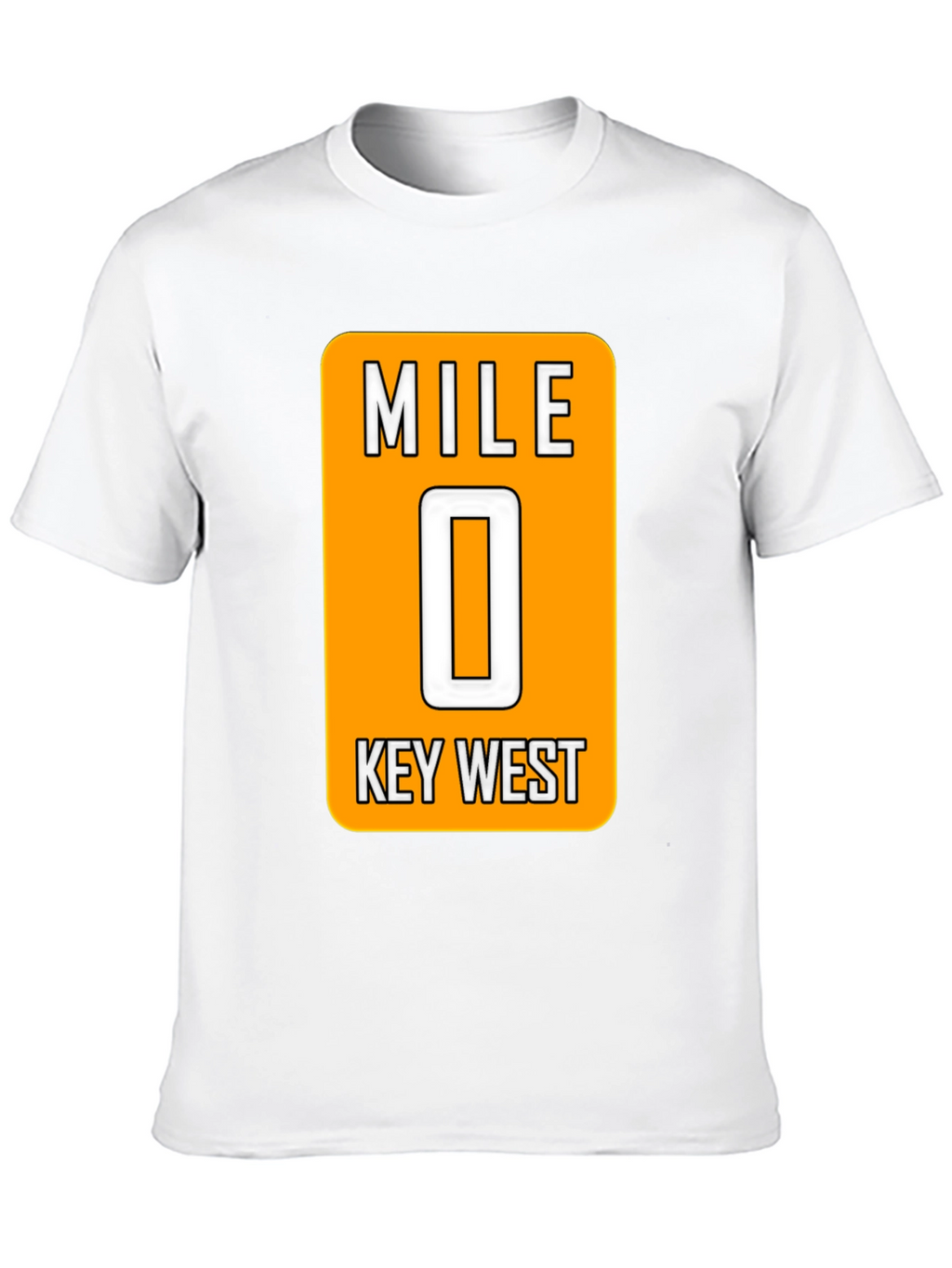 Mile 0 Key West Black T-Shirt
