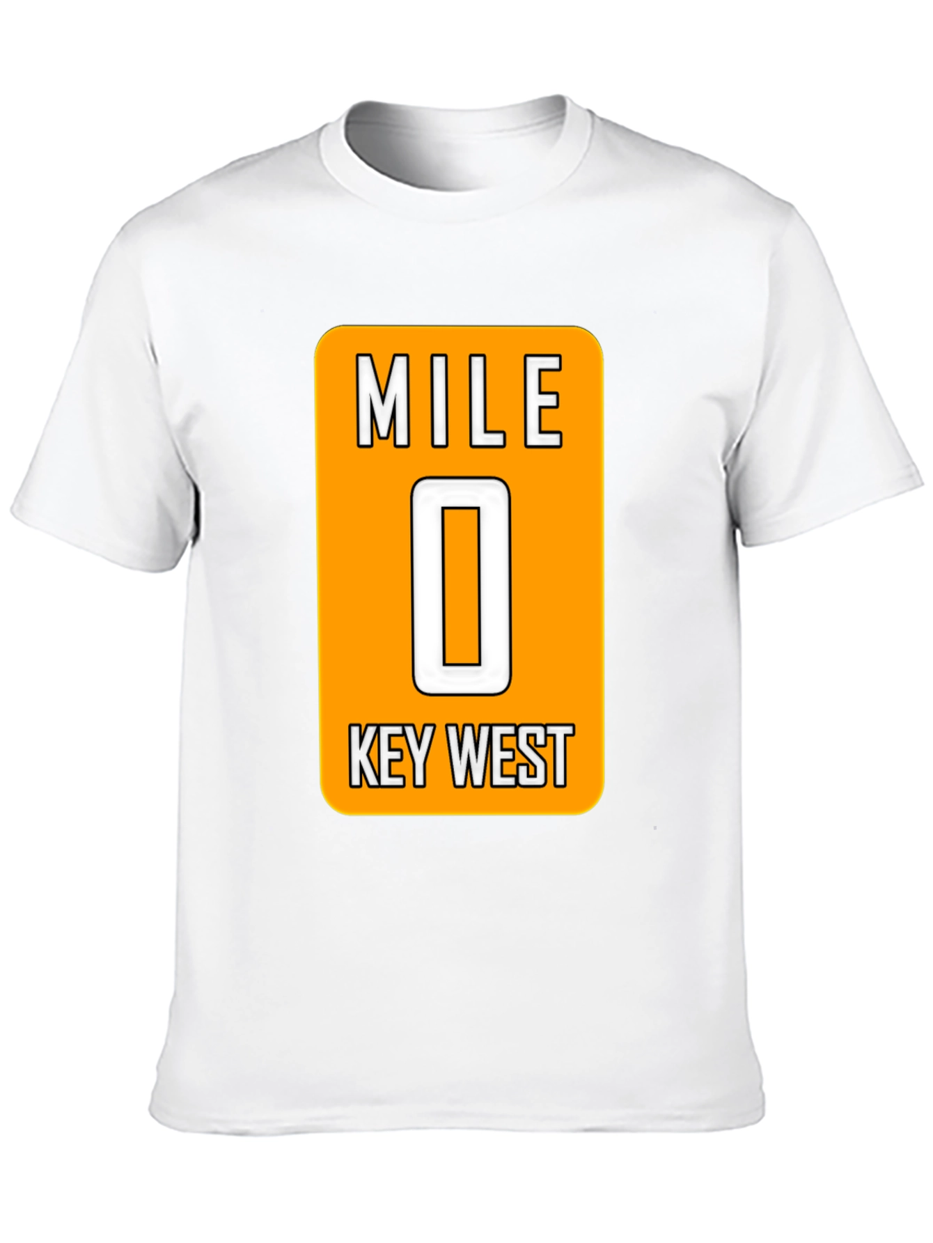 Mile 0 Key West Black T-Shirt