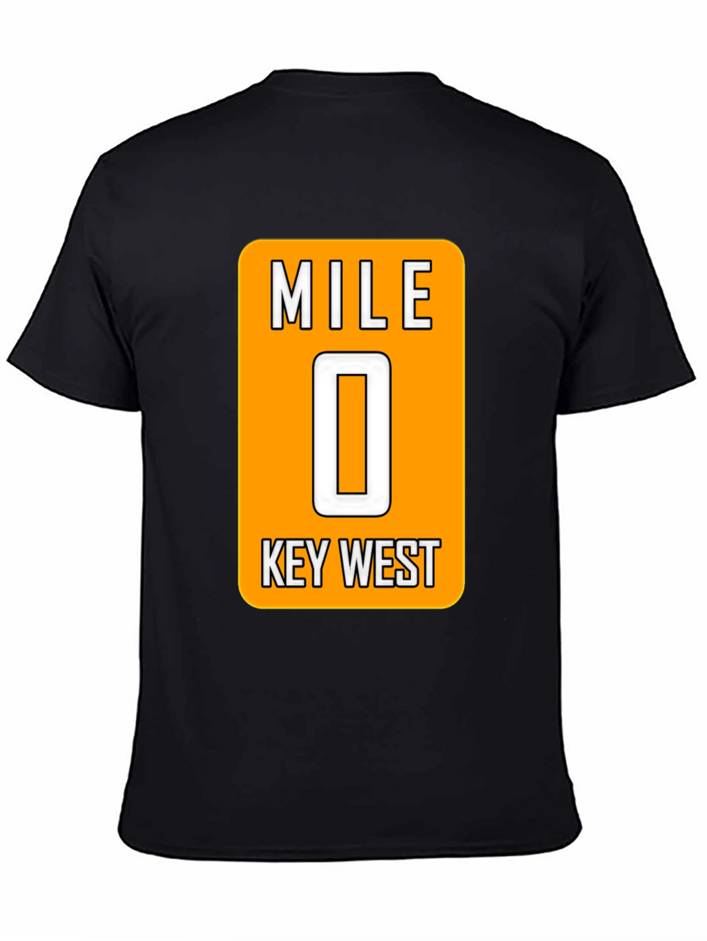 Mile 0 Key West Black T-Shirt