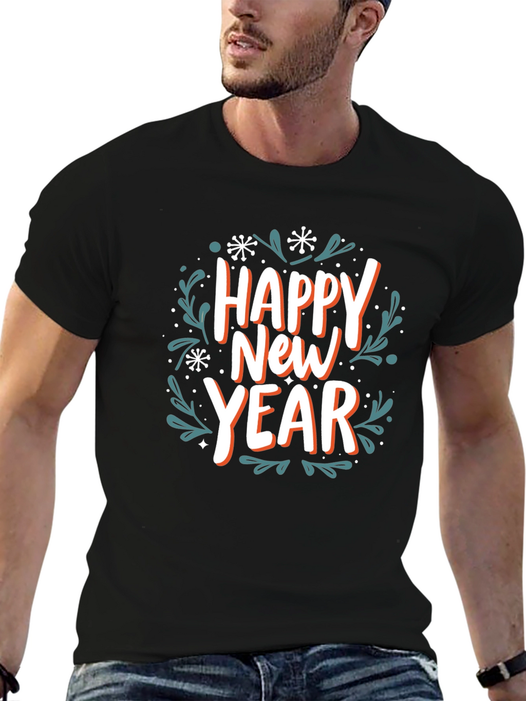 Happy New Year Graphic Tee