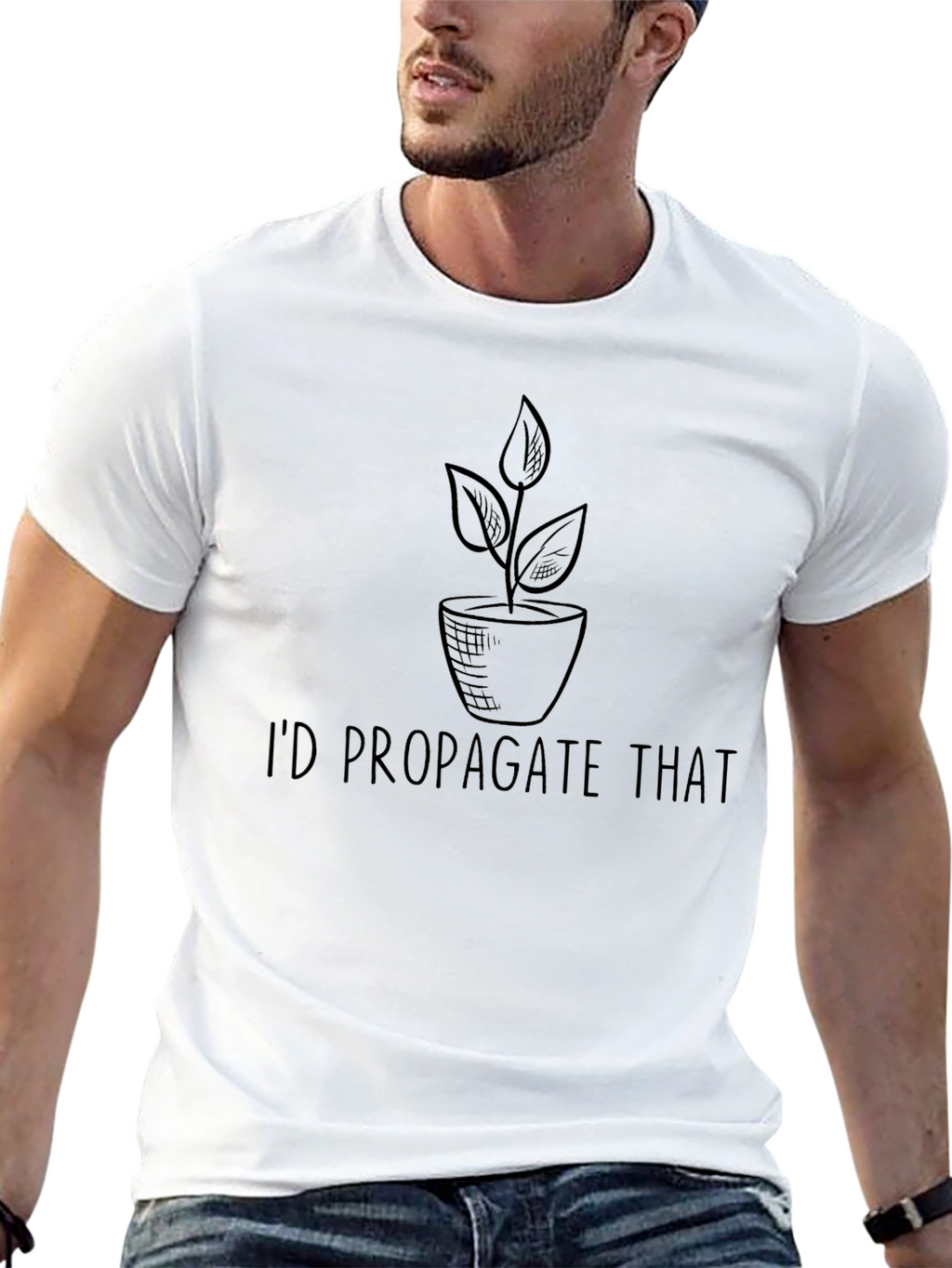 Id Propagate That T-Shirt Plant Lover Gift