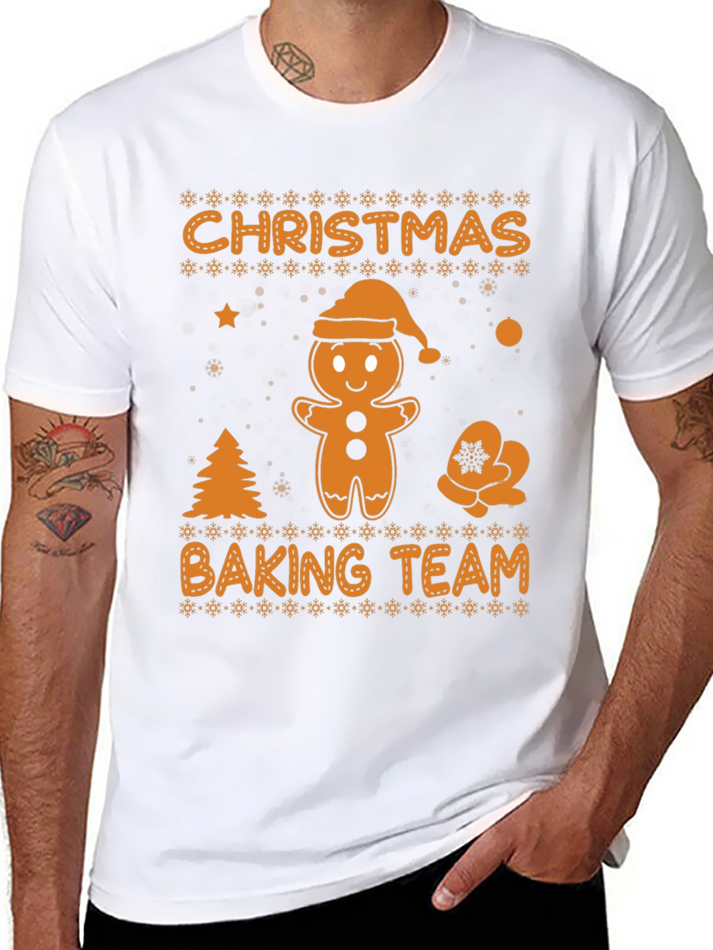 Christmas Baking Team Gingerbread T-Shirt