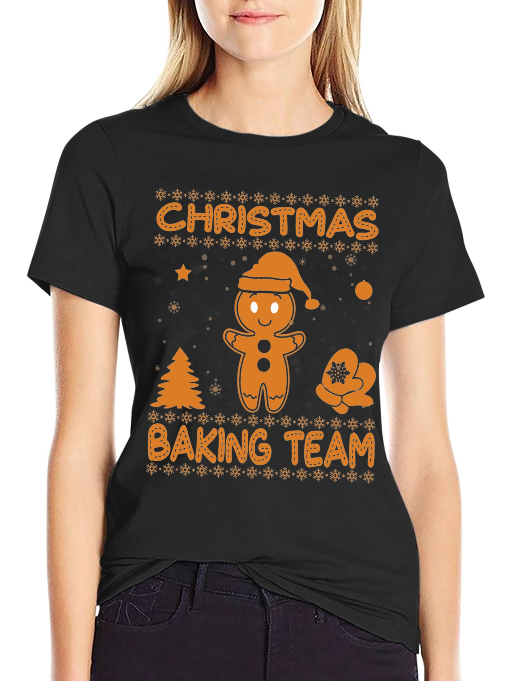 Christmas Baking Team Gingerbread T-Shirt