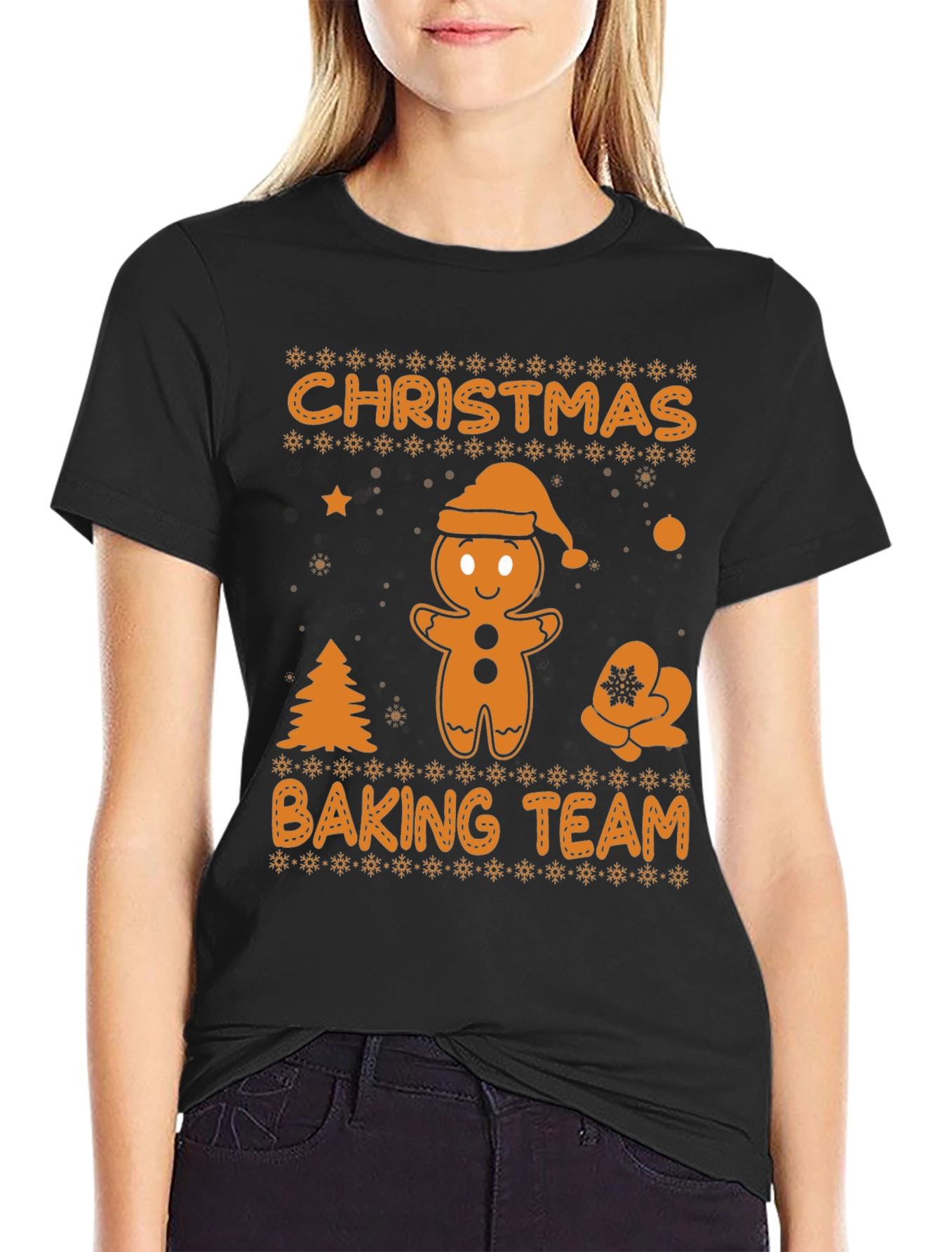 Christmas Baking Team Gingerbread T-Shirt
