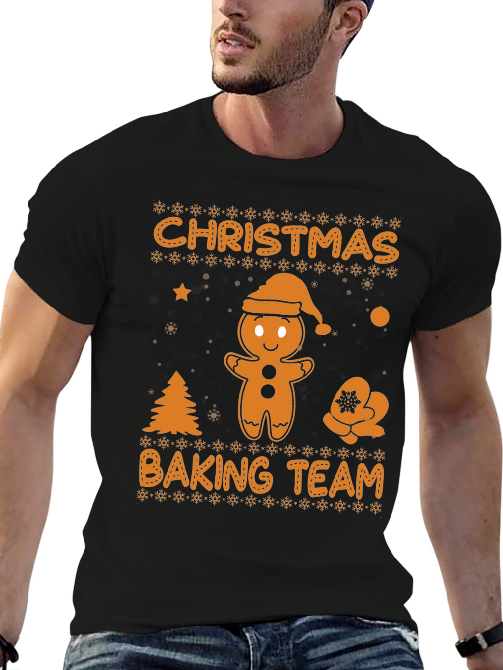 Christmas Baking Team Gingerbread T-Shirt