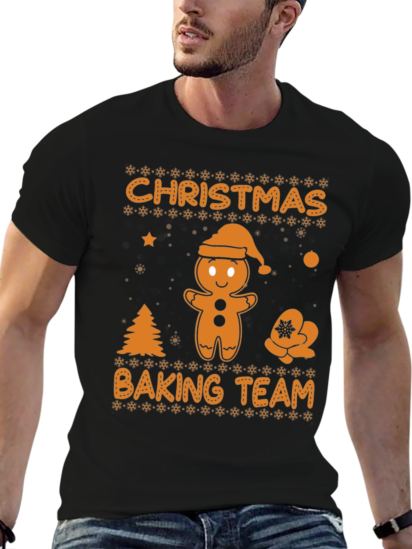 Christmas Baking Team Gingerbread T-Shirt